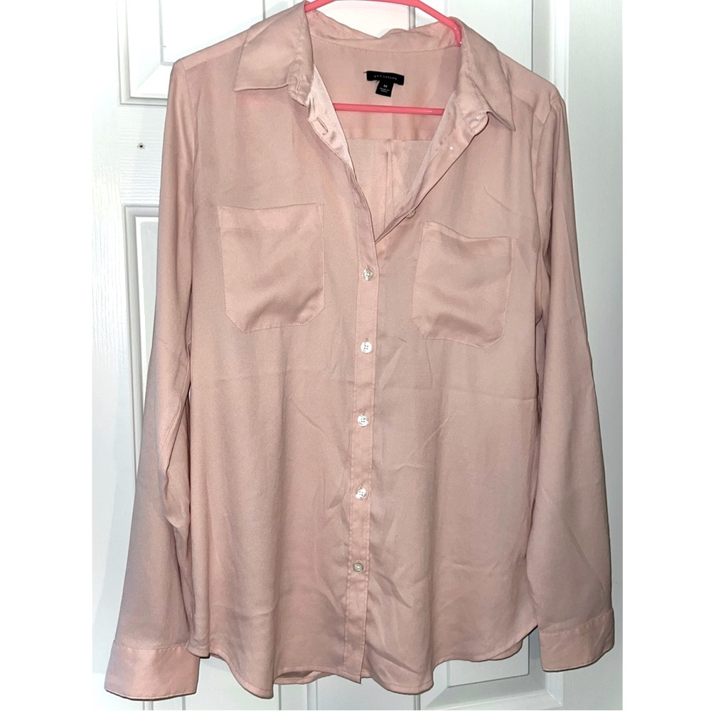Ann Taylor button up blouse